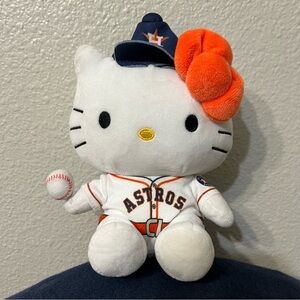 Houston Astros Hello Kitty Plush MLB Sanrio